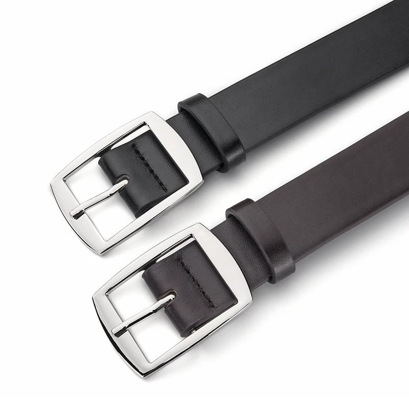 حزام فاخر جديد للرجال حزام جلد PU مشبك معدني دبوس جودة عالية العلامة التجارية الشهيرة مصمم حزام الخصر حزام للجينز حجم كبير