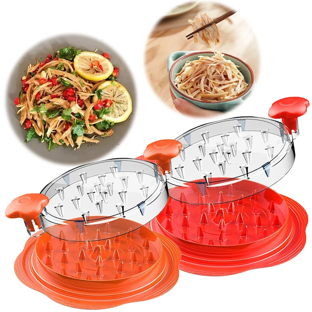 Машина для измельчения мяса с прозрачной крышкой, машина для измельчения курицы, машина для измельчения груди, машина для измельчения курицы, вытянутая говядина