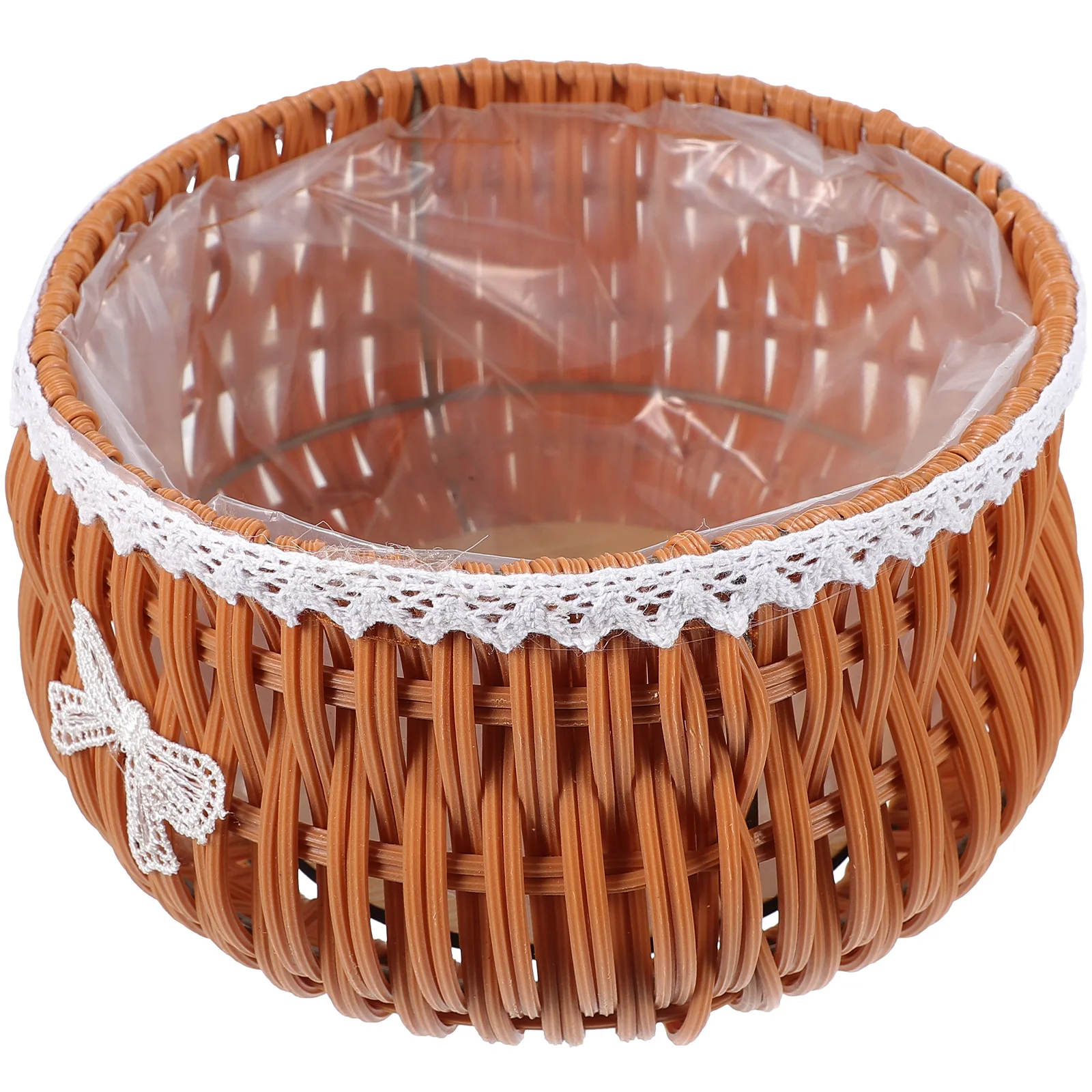 

Woven Flower Pot Natural Rattan Plant Basket For Indoor Outdoor Decor Handmade Storage Basket For Flowers Plants Sundries