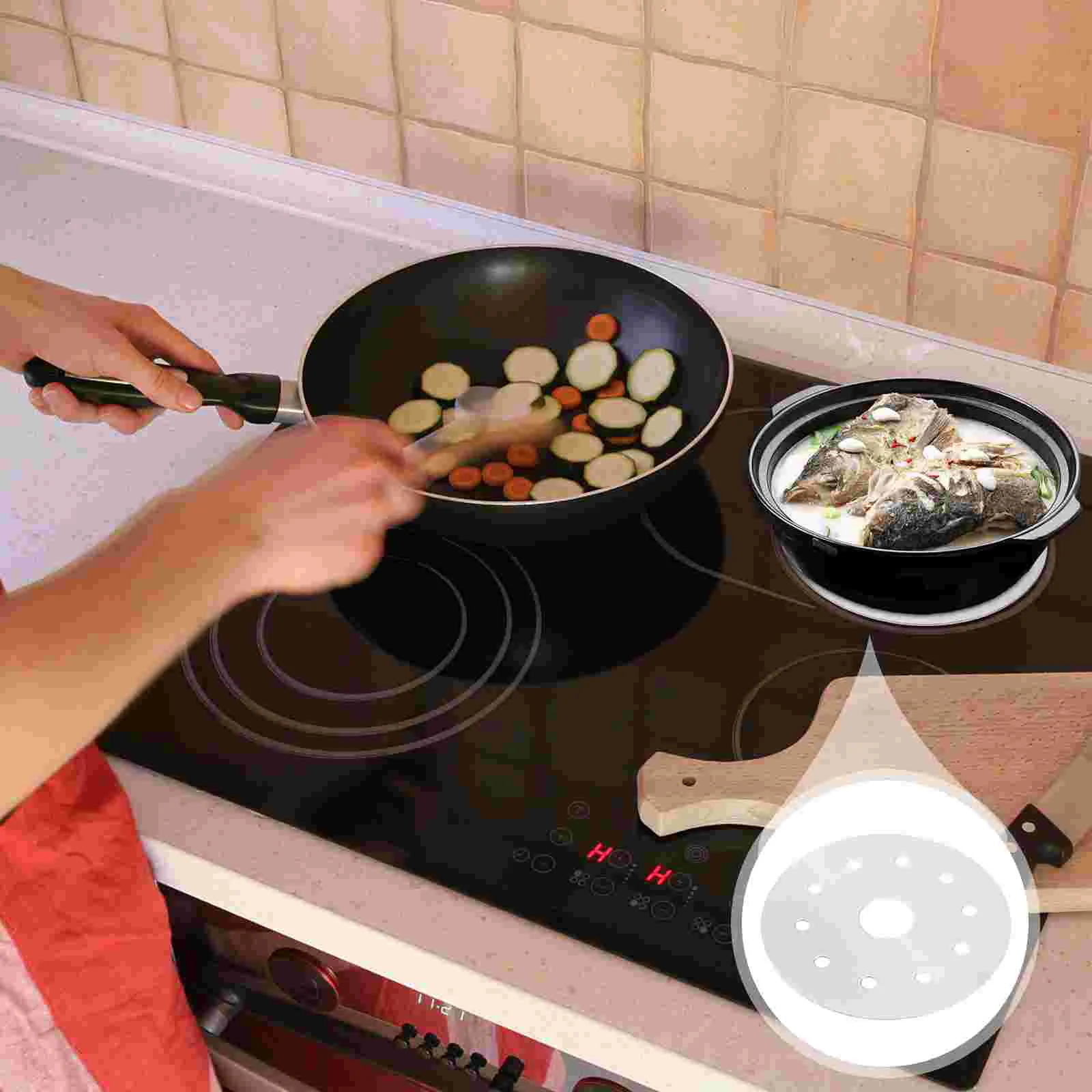 Pan Casserole Heat Conductor Induction Adapter Plate Kitchen Utensil Stainless Steel Premium Cookware