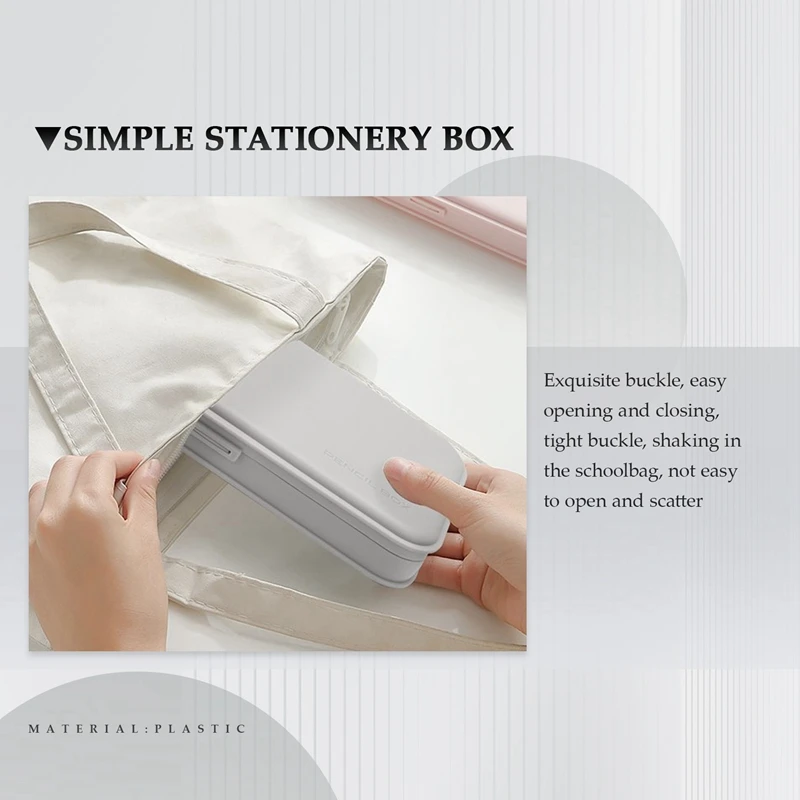 Большая емкость, простой пенал для хранения, маркер, пенал, отсек для хранения, водонепроницаемый пенал