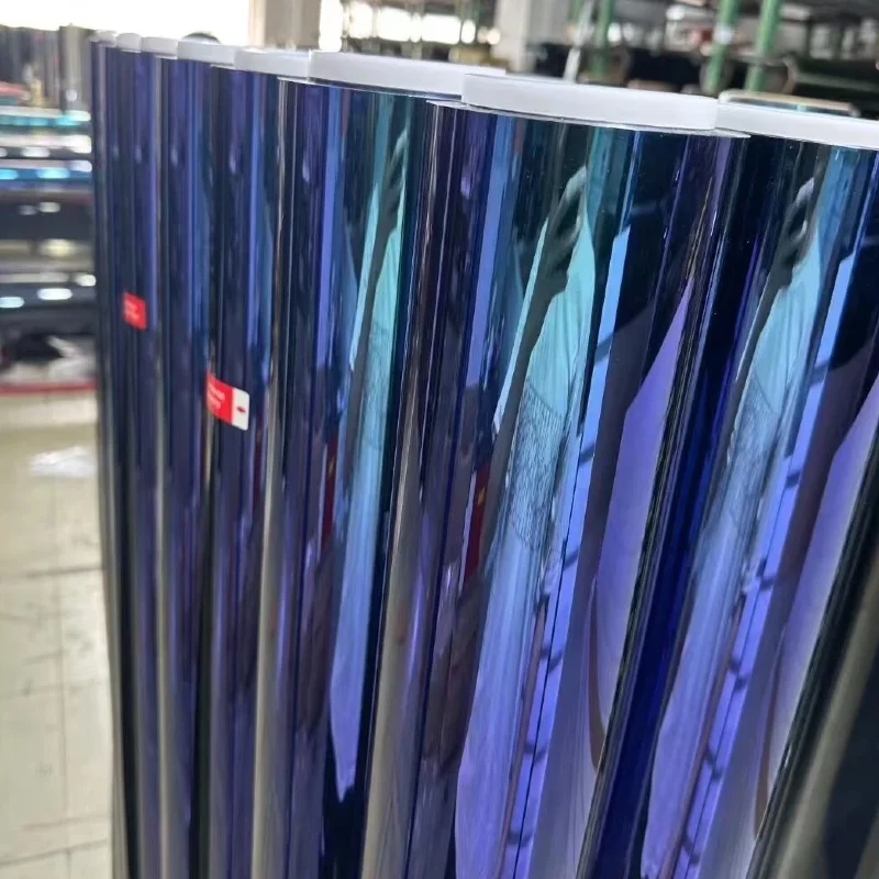 قسط LLumar الحرباء سلسلة نانو السيراميك عالية رفض الحرارة UV99 كتلة نافذة السيارة تينت فيلم مادة PET IRR99 إشارة آمنة #4