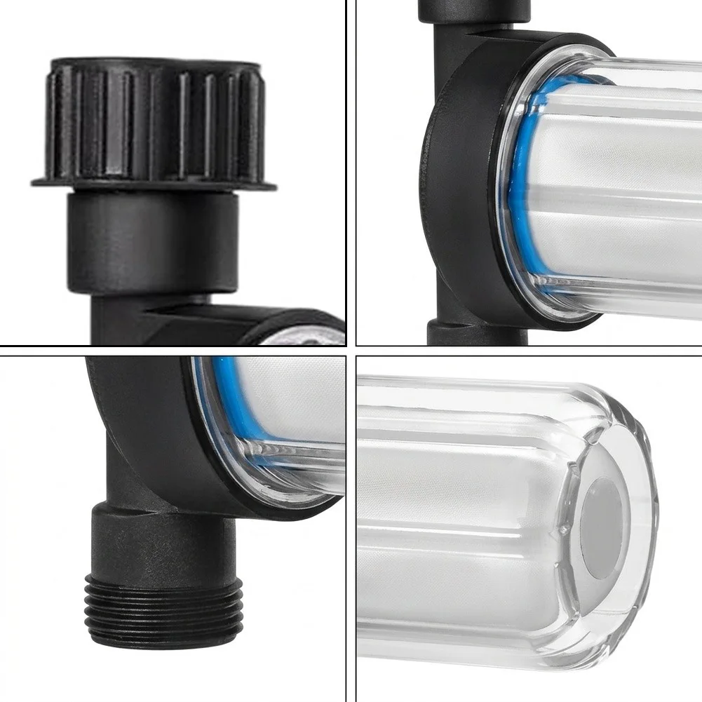 For garden Hose Filter with 0.3 Screen for Fine Filtration in Water Systems Used for Irrigation and Aquaculture