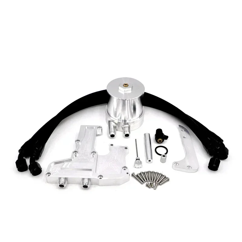 Aluminum Oil Catch Can Kit For  Golf 6 GTI Mk6  A3 2.0T  TT Gen 2 EA888 Engine PQ35 PQ46 Oil Catch Tank Kit