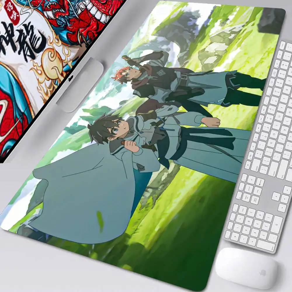 The Water M-Magician Anime Mousepad Non-slip Suitable For Office Computers Laptops E-sports Game Desk Mats XXL Keyboard