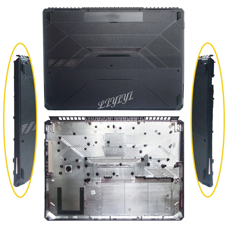 Imagem -04 - Capa Palmrest de Caixa Superior para Asus Tuf Gaming Nova Tampa Inferior da Caixa Fx86 Fx86s Fx505 13nr00s2ap012 13n15ja0241 13n1-5ja0f11