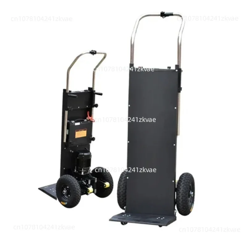 Cart Flat Truck With Battery Up And Down Stair Climb 250KG Electric  Climbing Car Hand Trolley  Climber