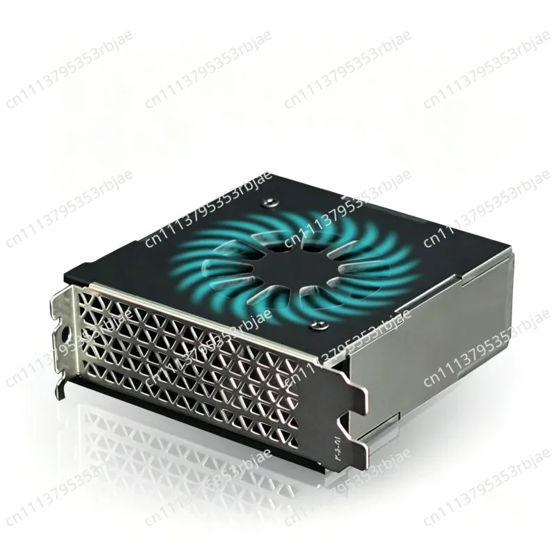 Computer host box exhaust radiator dual PCI position ventilation exhaust heat dissipation