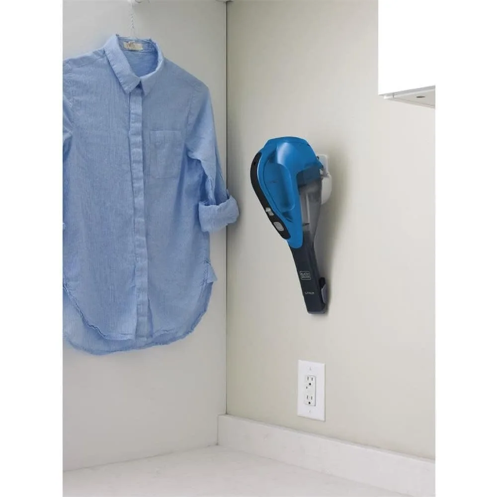 مكنسة بلاك اند ديكر dustbuster AdvancedClean اللاسلكية المحمولة، مكنسة المنزل والسيارة (HLVA315J22) #5