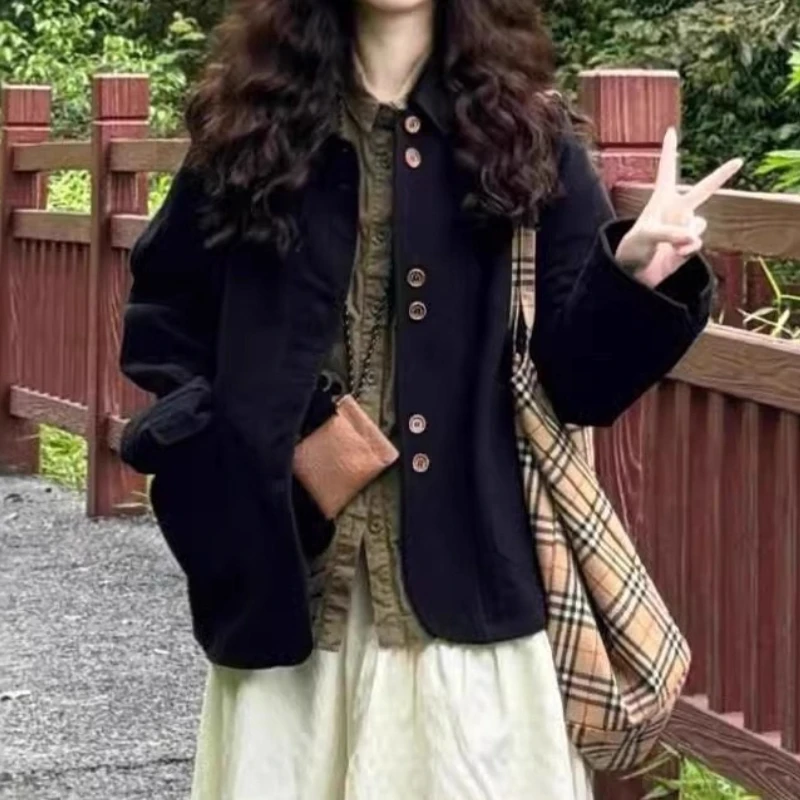 

Retro Jacket for Women, New Autumn Collection, Casual High-end Cardigan.