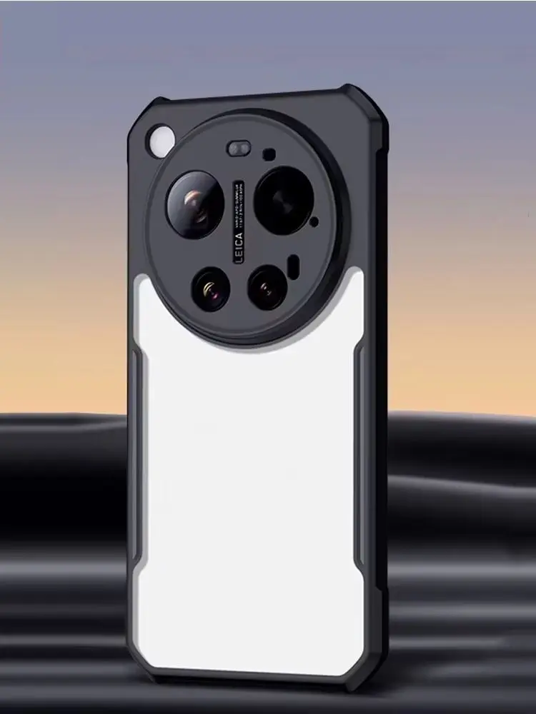 Etui Xundd do iPhone'a 17 Pro Max, etui do iPhone'a Air 17 i 17 Pro, amortyzujące wstrząsy, przezroczyste etui z akrylu i TPU z magnetycznym pierścieniem. — zdjęcie produktu 7