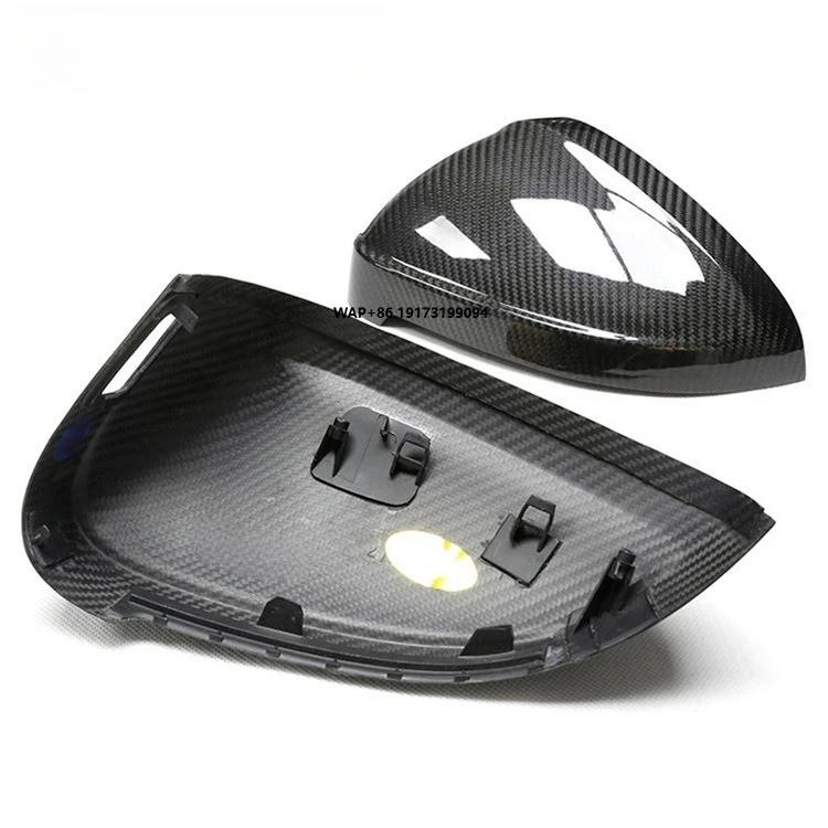 

High Lenvel Material Dry carbon fiber rearview mirror shell car mirror side mirror suitable for A4 S4 RS4 A5 S5 RS5 B9
