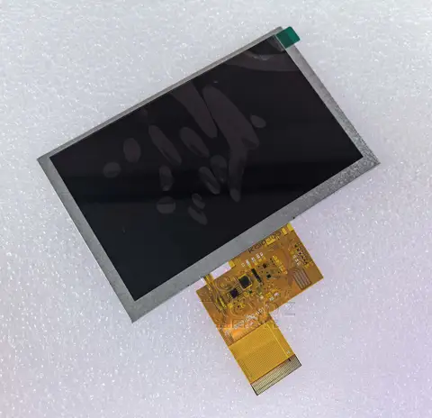 For 5-inch 40pin 800x480 LCD screen display JST-50001QGQ-V01 S LCD screen touch screen replacement free shipping