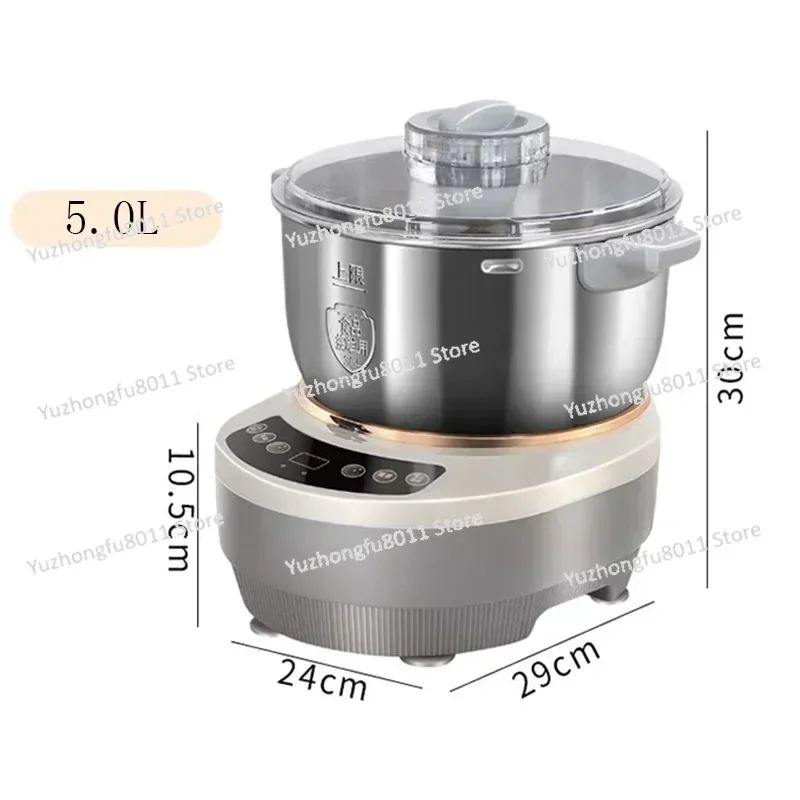 

5L 7L Electric Dough Mixer Kneading Machine Automatic Flour Fermenting Stainless Steel Food Mixer
