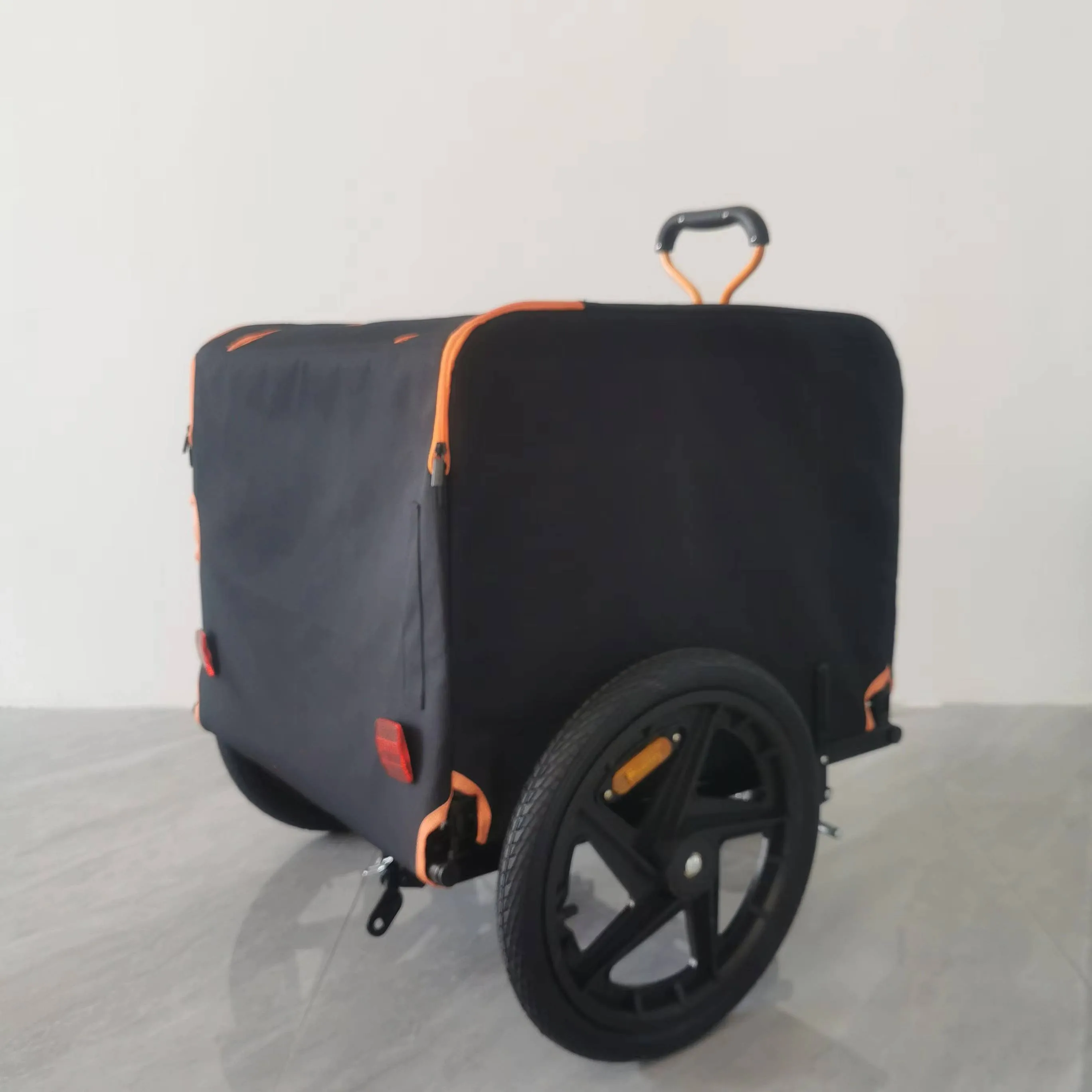 Convenient Foldable Pet Trailer Dog Bike Bicycle Trailer Bike Camper Trailer With Competitive Price