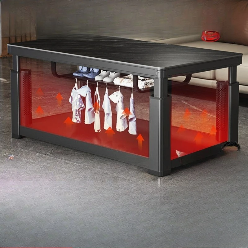 Heating table Household living room Electric heating Baking stove Can lift the coffee table 2024 new intelligent voice