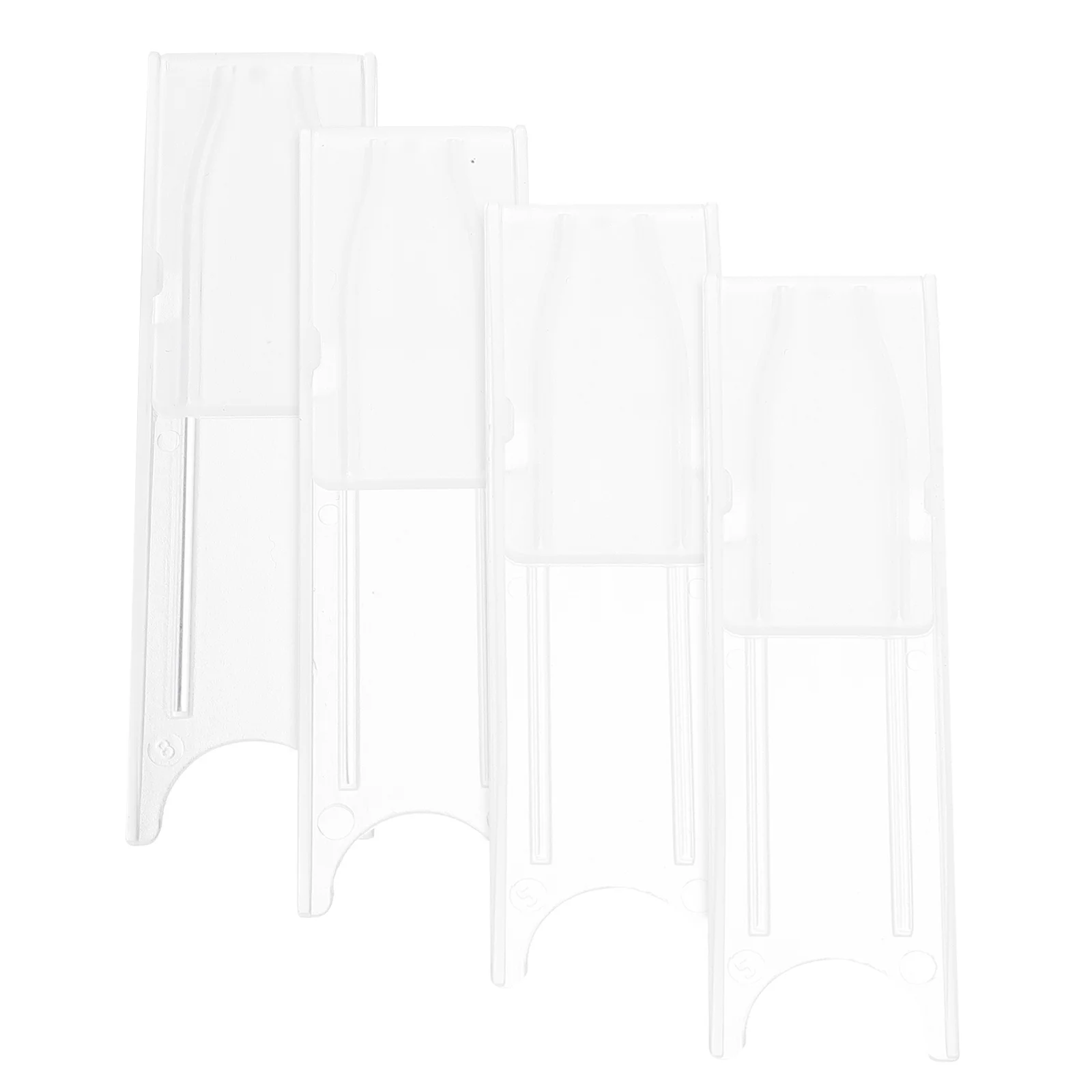 

4 Pcs Reeds for Clarinet Saxophone Case Alto Holder Transparent ABS Cases Musical Instruments