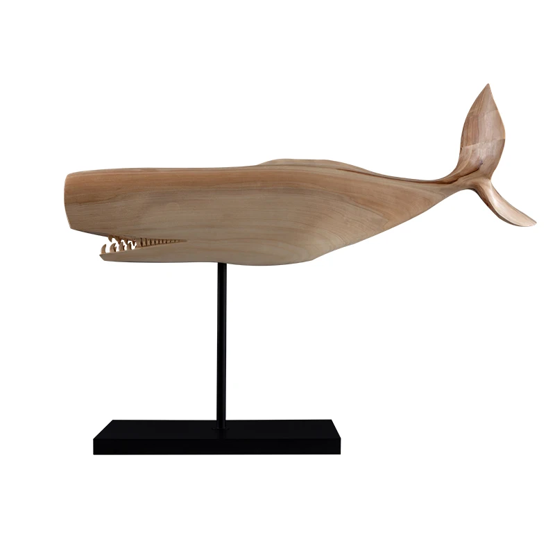 ！@China Factory's Famous Modern Folk Art Model Decoration Custom Pine Plywood Wood Carving Sculpture Abstract Design for Home Gi