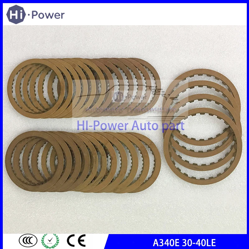 

A340 A341E A340E A340F Automatic Transmission Clutch Friction Plate Kit For TOYOTA LEXUS JEEP A30-40LE Gearbox Clucth Disc