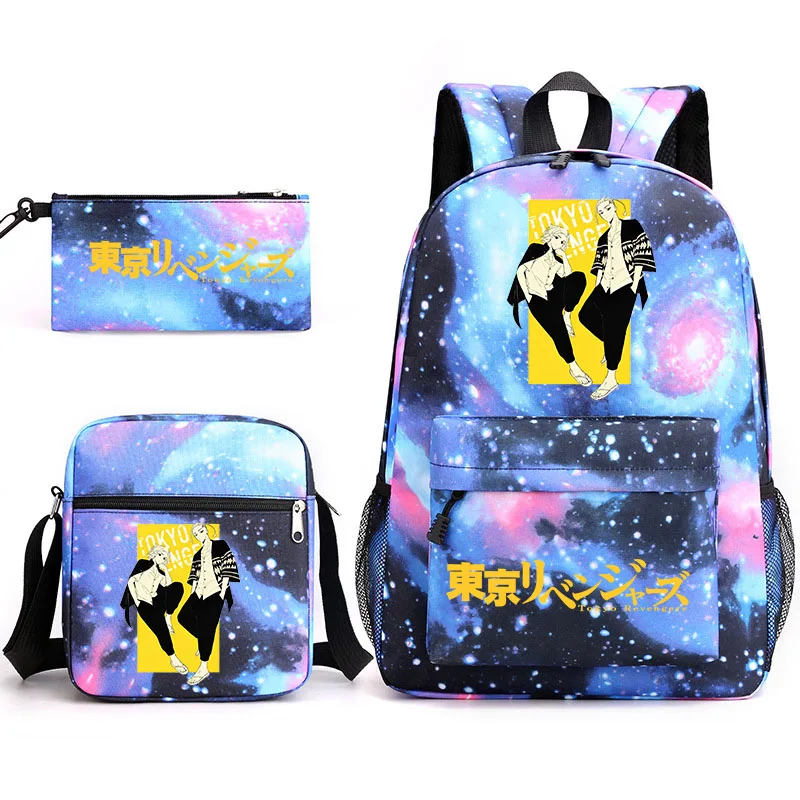 Tokyo Revengers Teenager School Bag Anime Printing Bag Children Backpack Boys Girls Bag Outdoor Travel Bag Casual Bag