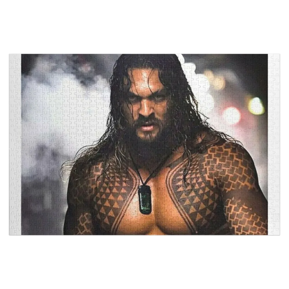 

jason momoa Jigsaw Puzzle With Photo Game Children Wooden Name Personalized Wooden Name Puzzle