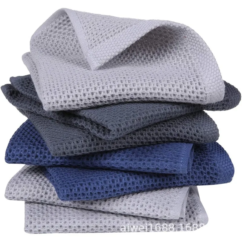 lot Handkerchief Towels High Quality Cotton Small Towel Solid Color Soft Thick 35*74cm for Adults Kids Hand Towels