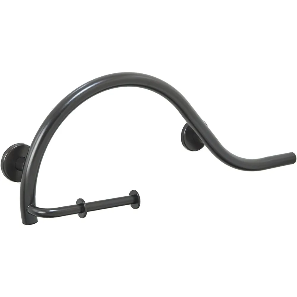 

Держатель для туалетной бумаги — безопасные поручни для ванной комнаты ADA/пожилые люди для инвалидов/нержавеющая сталь 304/правая/масляная бронза/30