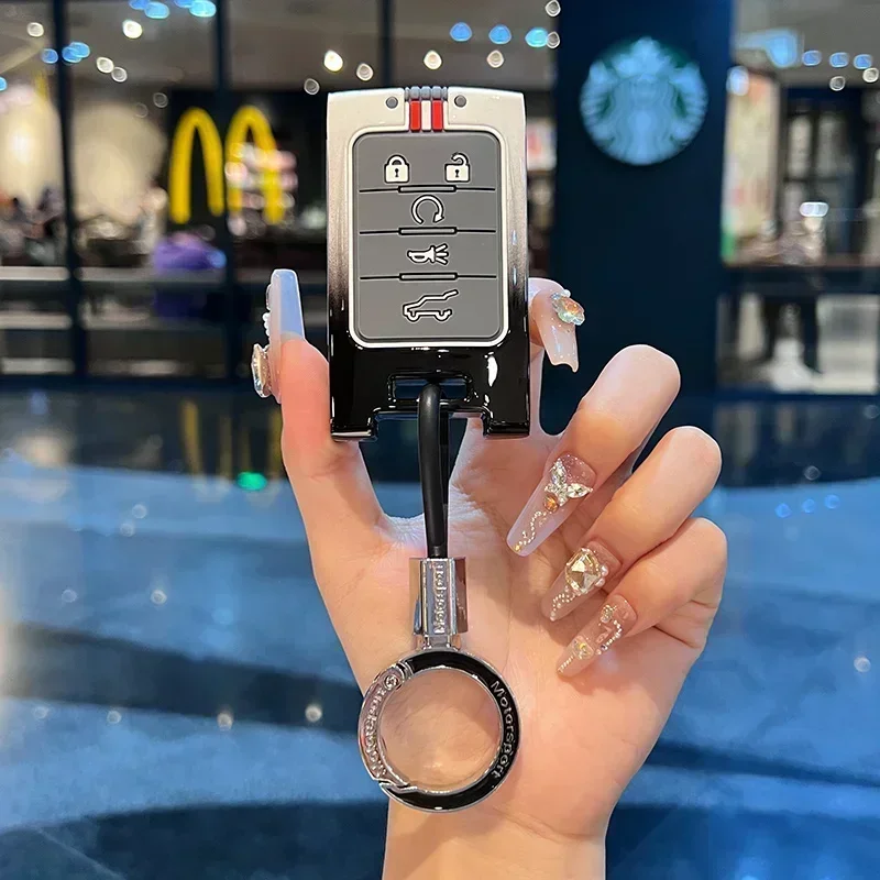 

Metal Car Remote Key Case Cover Shell Fob For Chevrolet C7 Corvette Cadillac CTS ATS 28T CTSV XTS DTS SLS SRX XLS STS Escalade