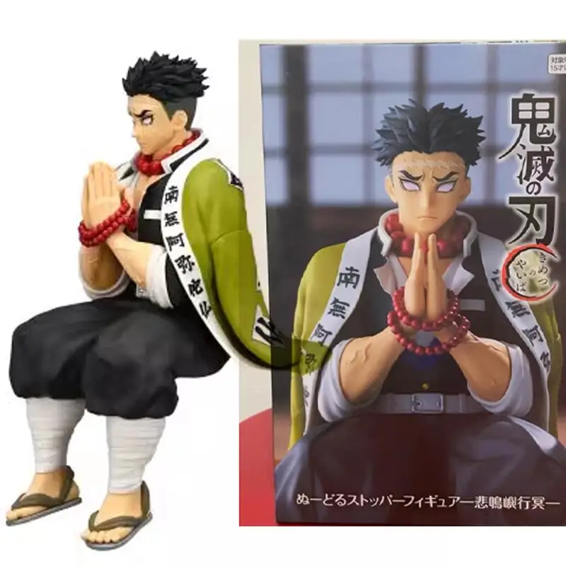 

Подлинная оригинальная фигурка Furyu Demon Slayer: Kimetsu No Yaiba, стопор для лапши Himejima Gyoumei, аниме-фигурка, модель, коллекционная фигурка, игрушки