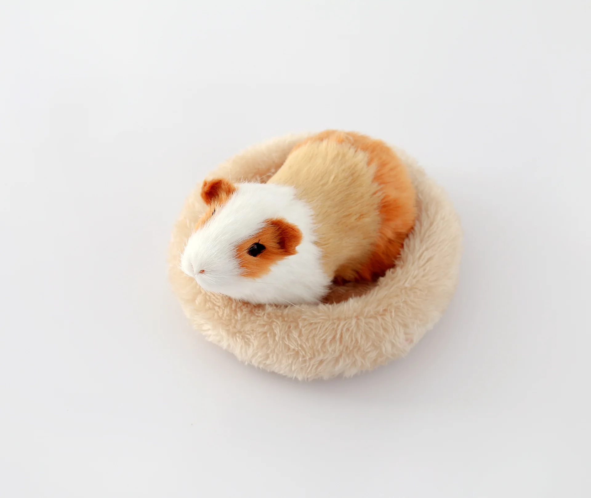 Hamster-Bettmatte, Haustier-Nest, Plüsch, weich, warm, Unterlage, Haustierbedarf, Schlafmatte für Hamster, Igel, Chinchilla, Kaninchen, Kleintiere – Detail 7