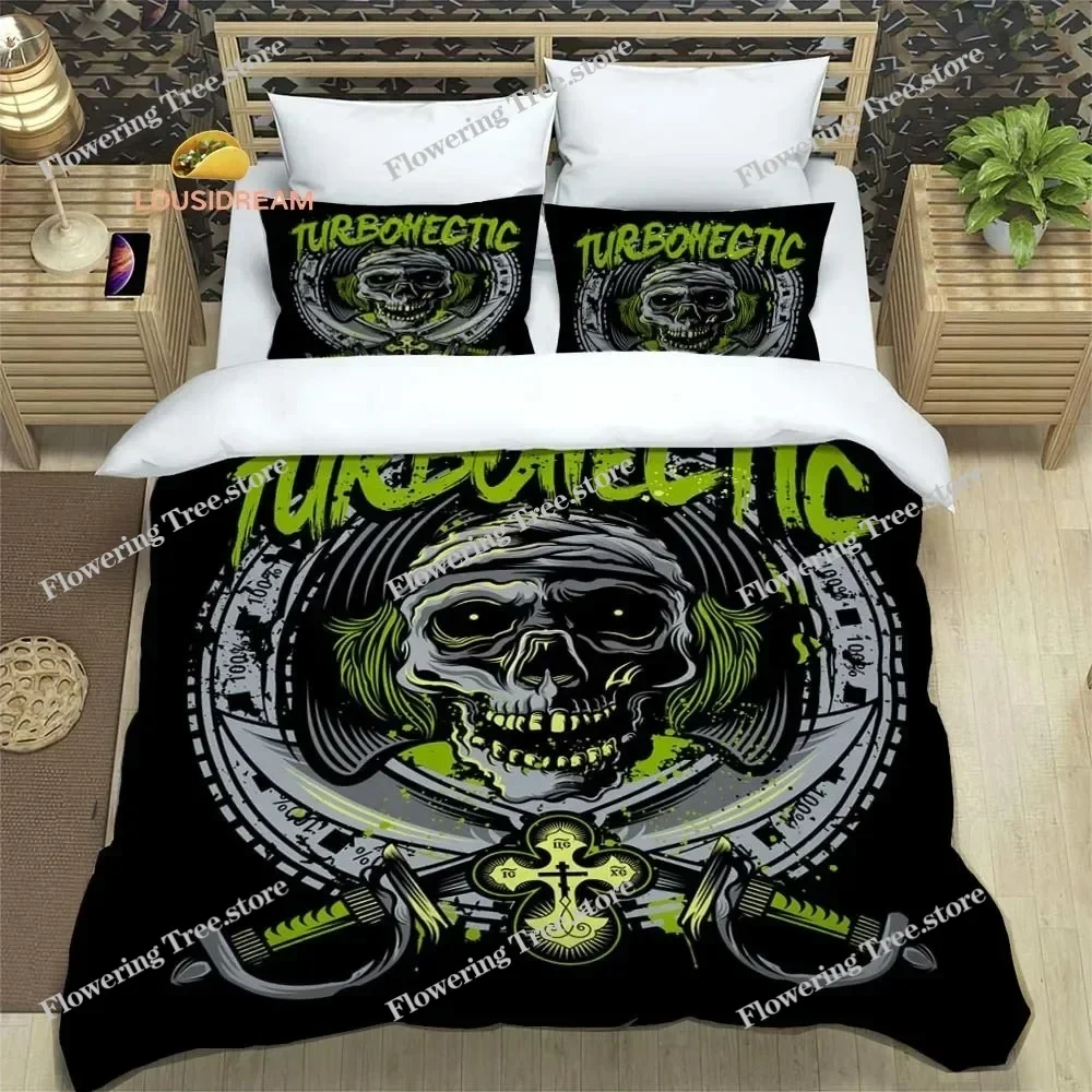 Devil Hip Hop Sheet Quilt Covers Bedding Dormitory Sheets Bedding Set Soft Warm Bedding Set