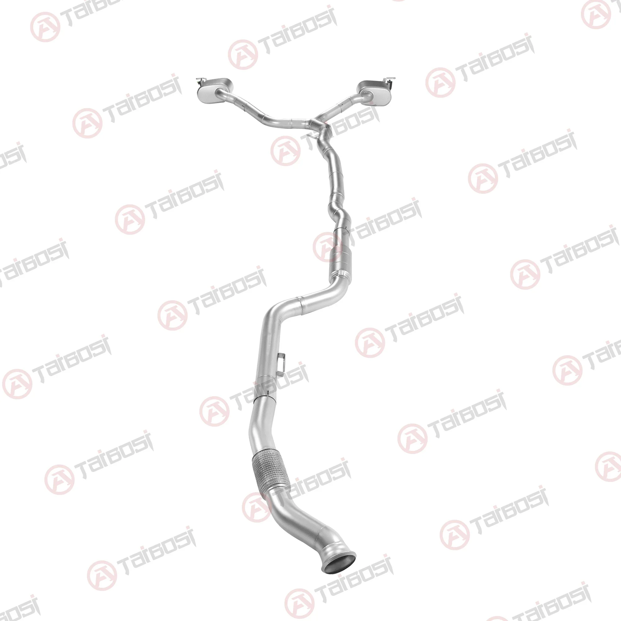 Taibosi Factory Valvetronic Catback Exhaust For Mercedes C300E C350E W206 2.0T Electric Valved Muffler Remote Control Pop Sound