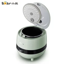 Bear 1.2L Rice Cooker Portable Multifunctional Household Kitchen Appliance 200W Fast Cooking Electric Cooker For Dormitory