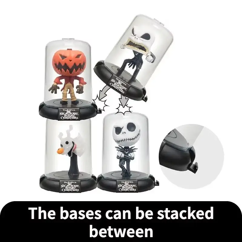 Halloween Hot Toys Disney The Nightmare Before Christmas Action  Figure Mystery Toy Boxes Sally Jack Skellington Blind Box Gifts