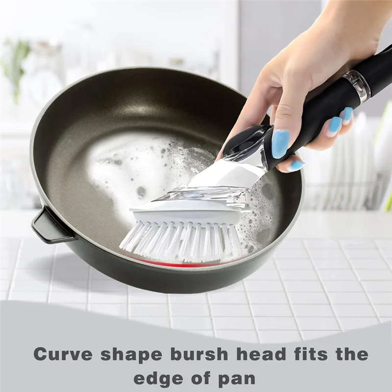 

Насадки для щеток, 8 шт., для сменной щетки для мыла OXO, насадка для дозирования мыла, чистка для скруббера