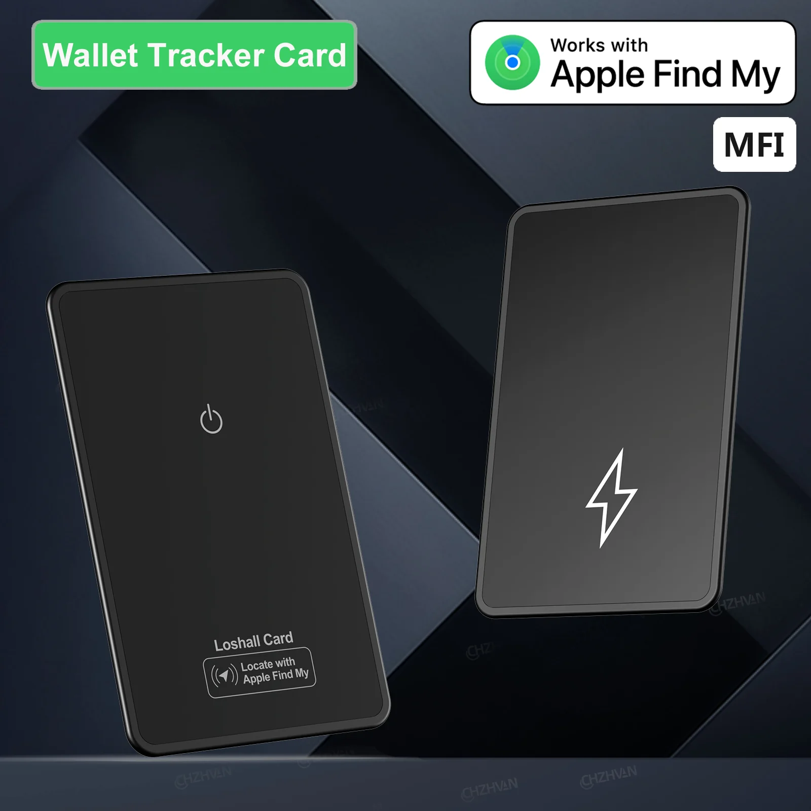 

Умный кошелек-трекер для Apple iOS Find My Item, беспроводная зарядная бирка, трекер, карта, поиск ключей/сумок, Bluetooth GPS-трекер