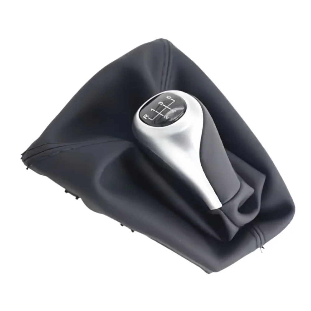 For BMW For F30 For F31 F32 F33 F34 F35 F36 535i 2011-2016 5-Speed Gear Shift Knob with Leather Wrapped Top Section
