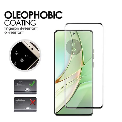 मोटोरोला मोटो एज 40 के लिए 2/4 पीस 3D कर्व्ड एज ग्लास, मोटोरोला मोटो एज 40 स्क्रीन प्रोटेक्टर टेम्पर्ड ग्लास प्रोटेक्टर फिल्म 10 best sales किनारा 40 - №10