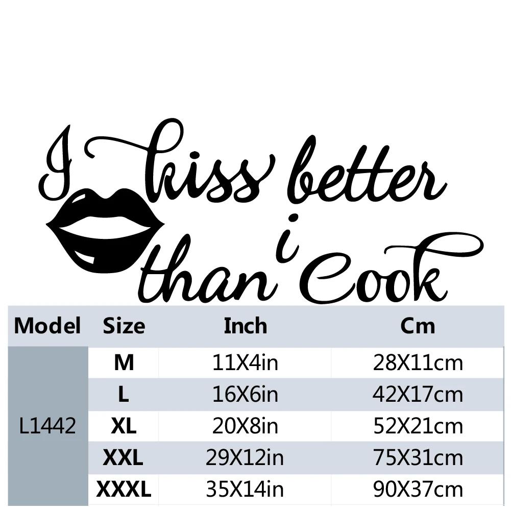 Elegante Lip Design PVC Wall Sticker, perfeito para sala e decoração do quarto