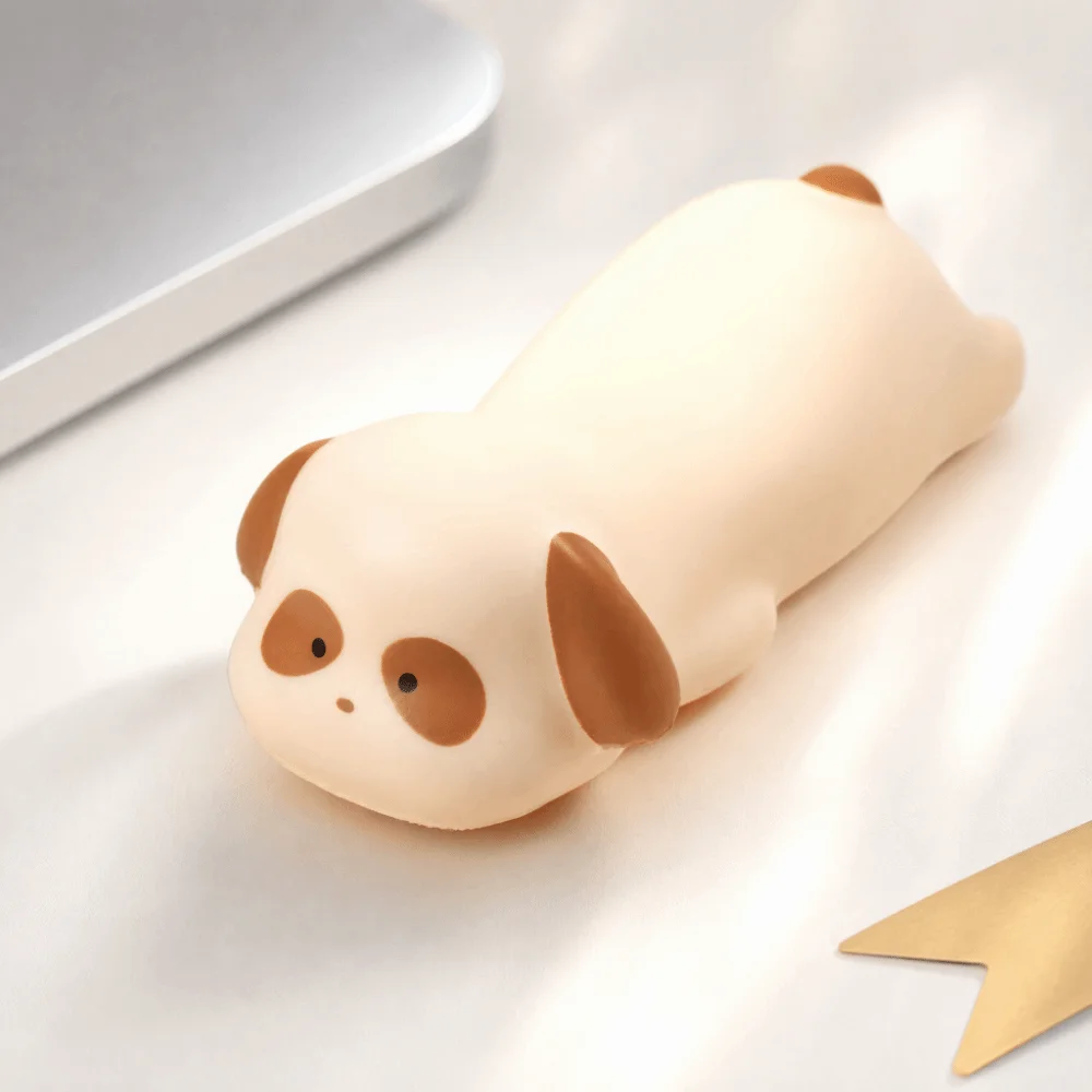 Soft Comfortable Wrist Rest Mouse Pad Frog AntiSlip Ergonomic Wrist Support Dog Brown bear Decompression Mouse Pad