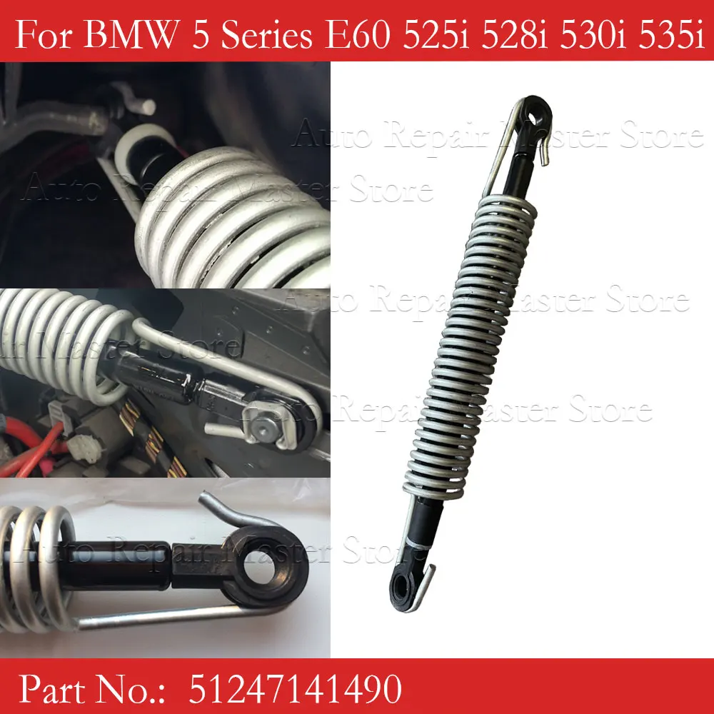 Bagażnik samochodowy sprężyna podnosząca 51247141490 dla BMW serii 5 E60 525i 528i 530i 535i tylny amortyzator bagażnika ze sprężyną