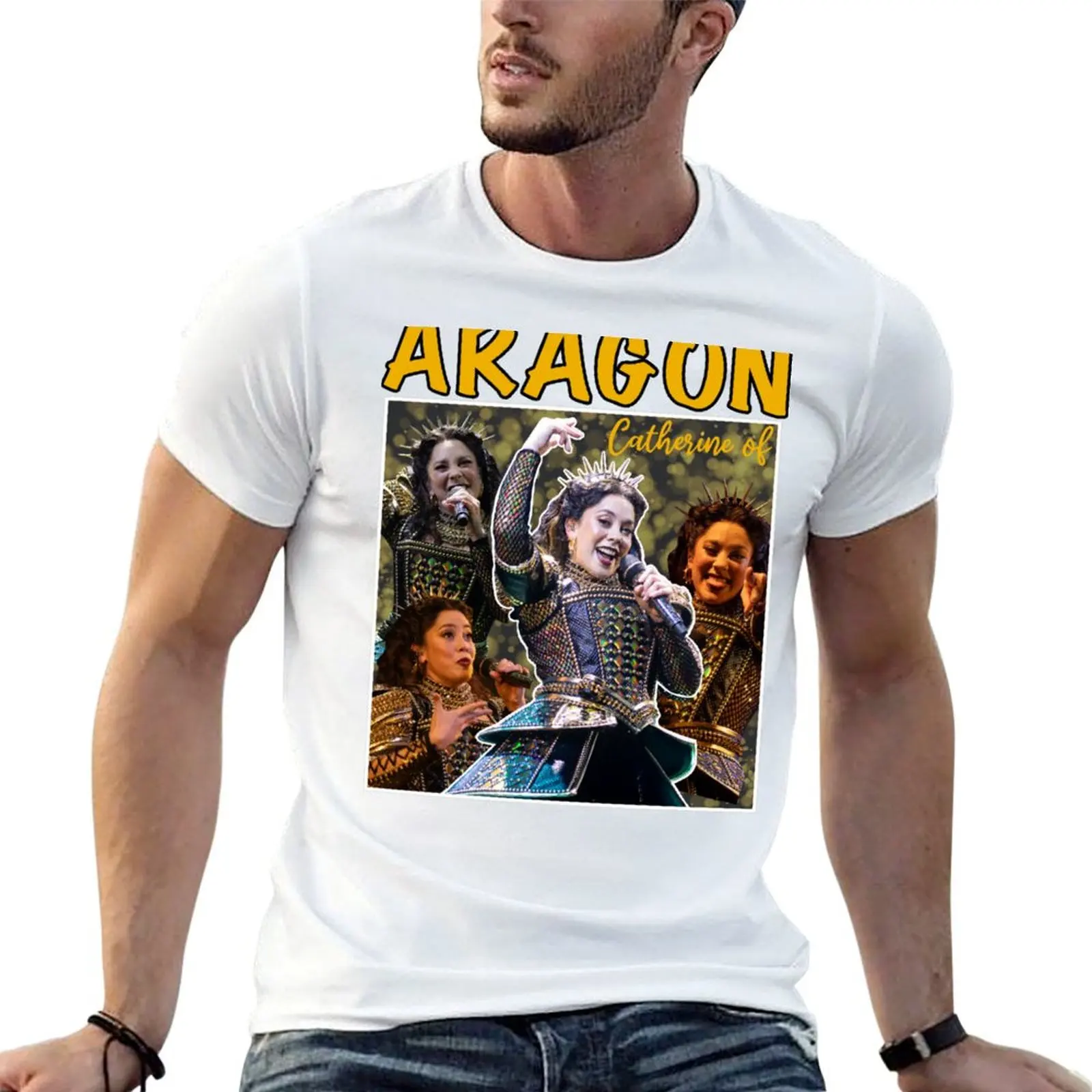 Camiseta Kimberley Aragon, camisetas divertidas para hombre, camiseta de algodón, camisetas 100% de anime para hombre