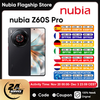 Zte Nubia Z60S Pro 5g Smartphone Snapdragon 8 Gen 2 6.78'' 120Hz Oled Screen 80W Fast Charging 50Mp Camera Android 14 Google Play Global Version