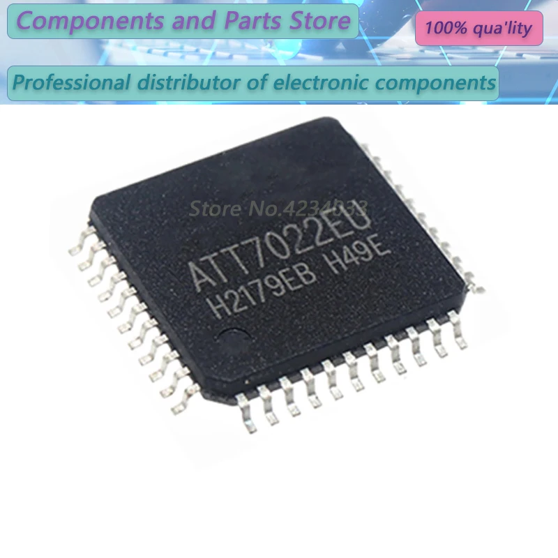 1pcs 100% New ATT7022CE ATT7022CU ATT7022BU ATT7022DU   QFP44 Geïntegreerde Chip Originele Nieuwe