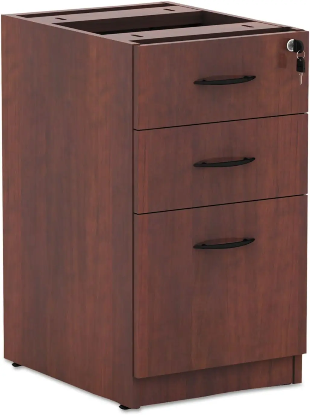 

Alera ALEVA532822MC Valencia Series 15.63 in. x 20.5 in. x 28.5 in. Box/File Full Pedestal - Mahogany