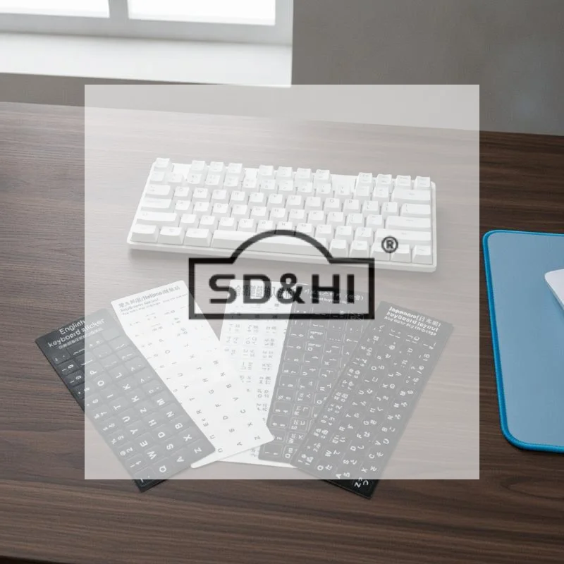 1 Set Laptop Keyboard English Deutsch Keyboard Stickers Alphabet Layout French Letter Spanish
