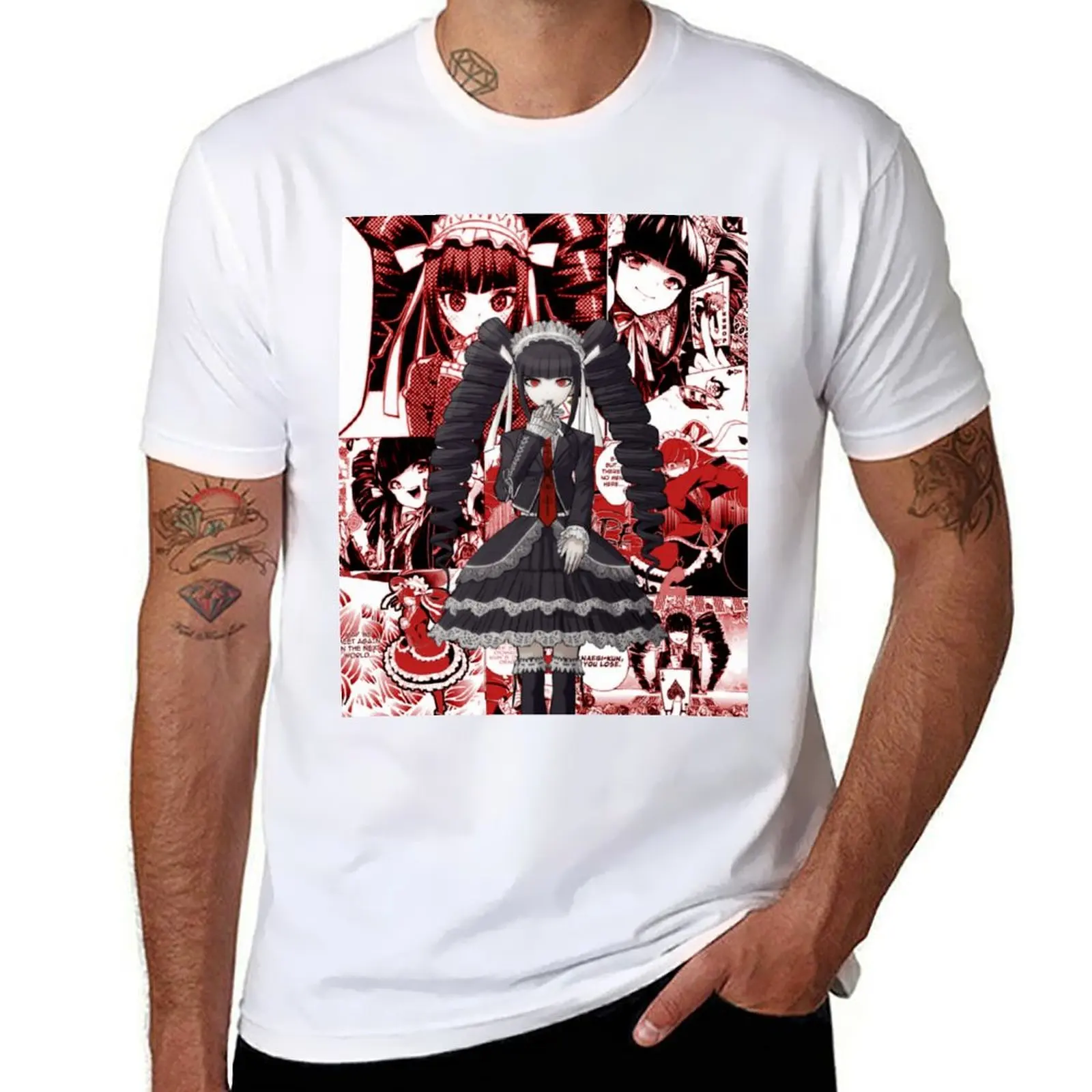 

Celestia Ludenberg Manga Collage T-Shirt t shirt men 100% cotton luxury brand black cotton t-shirt plain for man package T-Shirt