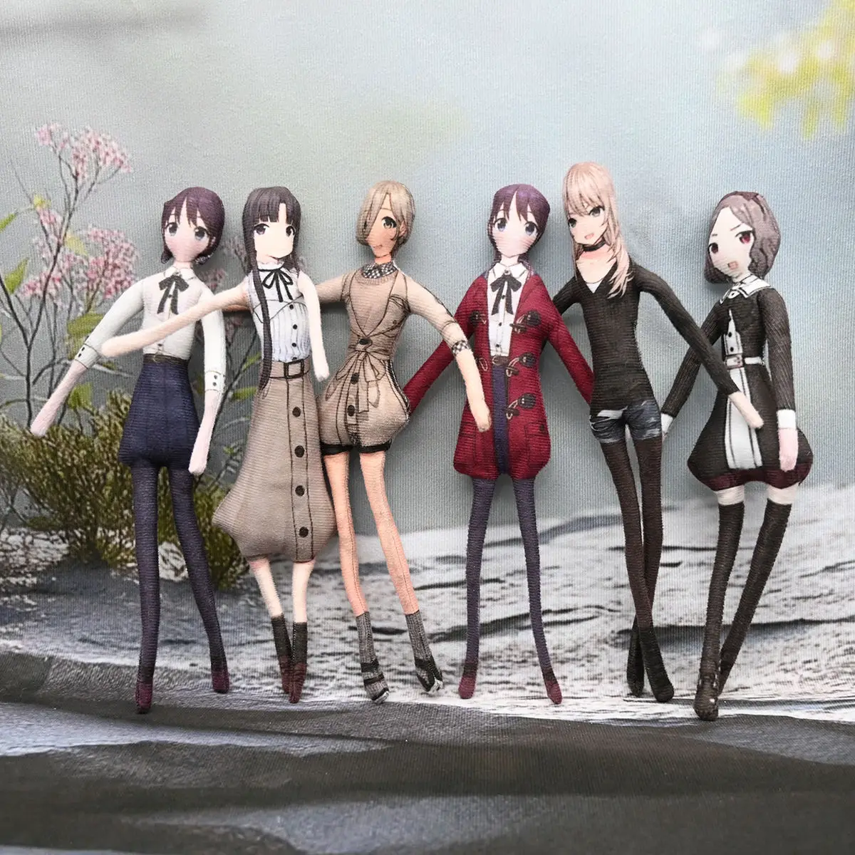 

Передвижная мягкая кукла Cry Baby в стиле аниме с абстрактным корпусом, проволочный скелет, косплей, куклы на Хэллоуин, реквизит