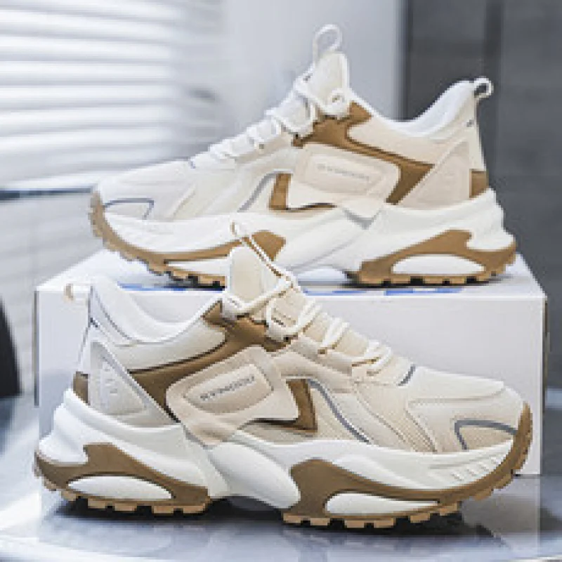 

Men's sports shoes 2025 autumn/winter running shoes versatile casual running shoes waterproof and non slip shoes men's warm cott