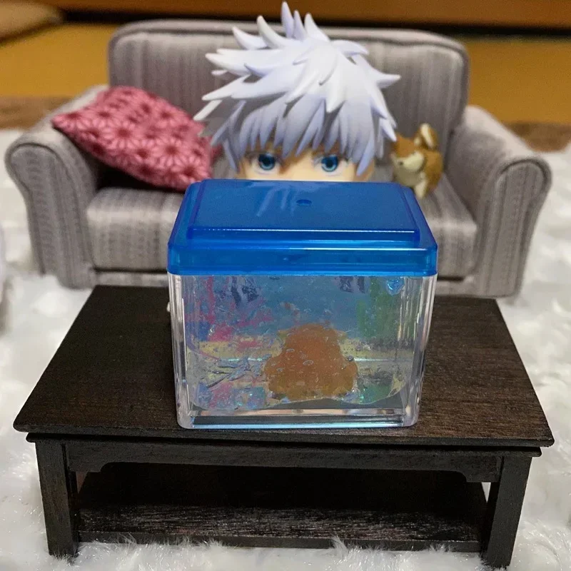 Japan YELL Gashapon Capsule Toys Mini Fish Tank for Marine Creatures Series Figure Model Doll Toys Collect Ornaments Gifts